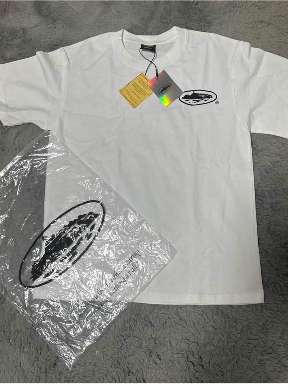 White Corteiz shirt